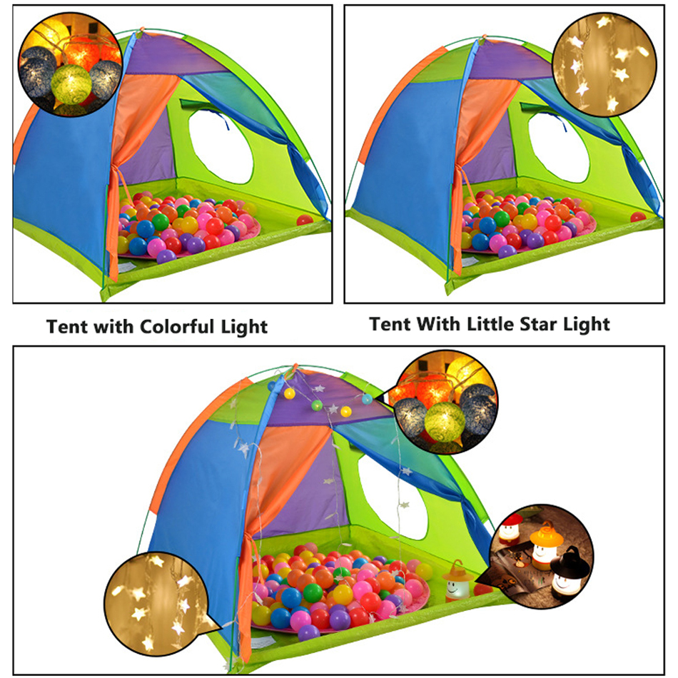 Children Play House Tent Wigwa - Campfire Cooking In Another World ulasan dan harga