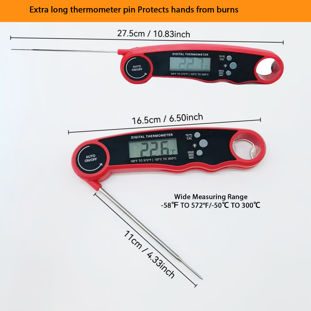 Digital Meat Thermometer, Inst - Meat Thermometer Camp ulasan dan harga