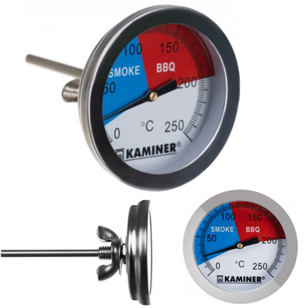 Stainless Steel BBQ Grill Ther - Meat Thermometer Camp ulasan dan harga