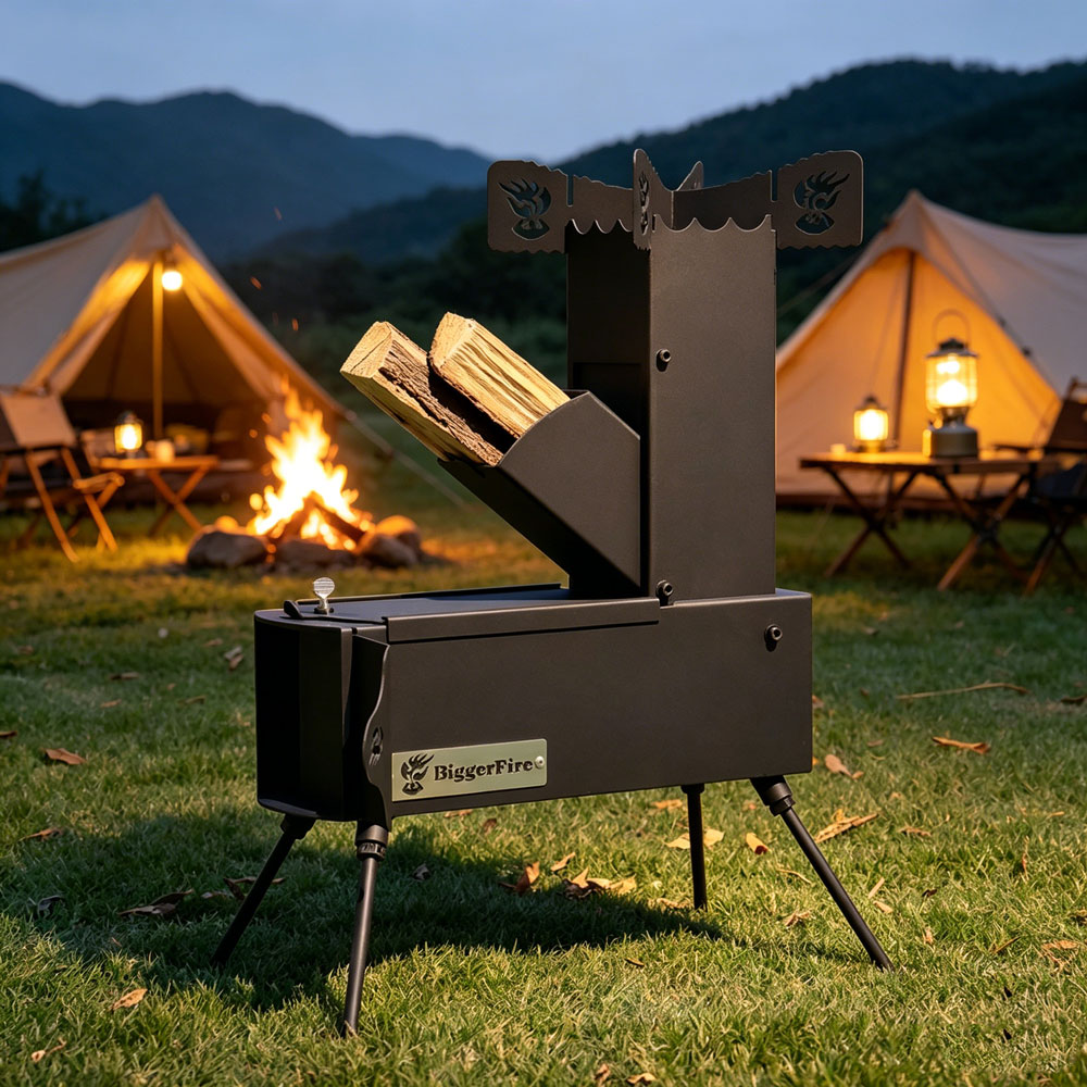 Rocket Stove for Cooking Porta - Camping Cooking Fire Stove ulasan dan harga