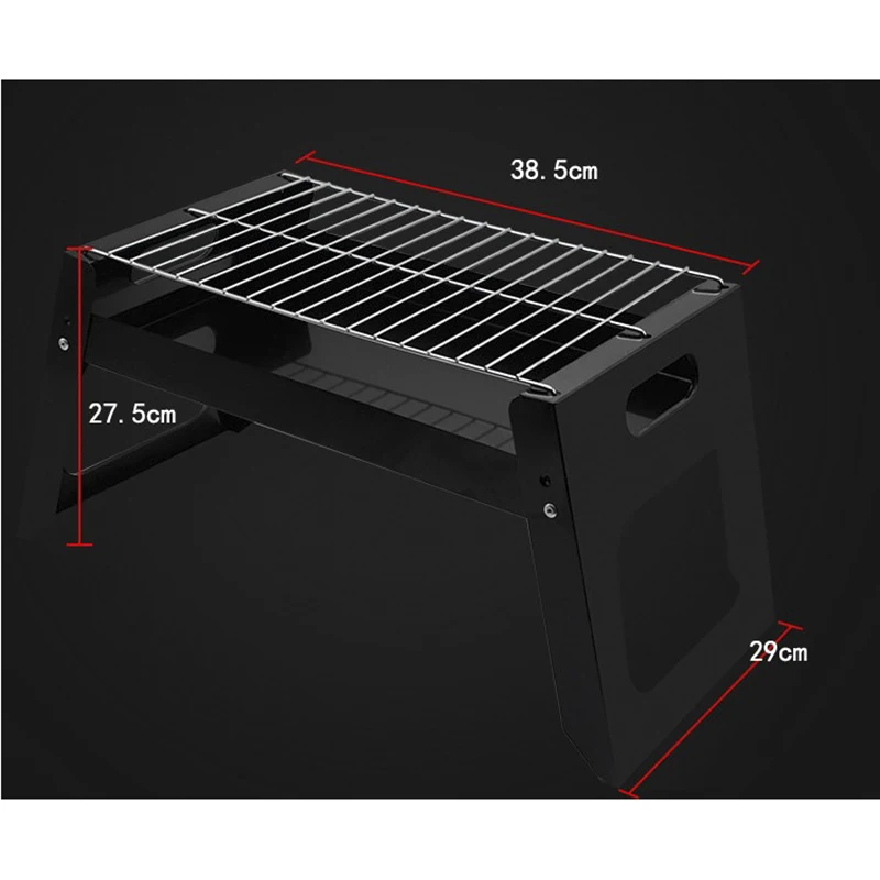 38.5*27.5*29cm Folding Lightwe - Camp Grill Portable Folding ulasan dan harga