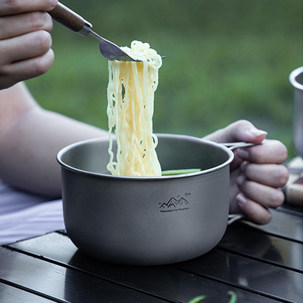 Titanium Hanging Pot Lightweig - Camping Cooking Lightweight ulasan dan harga