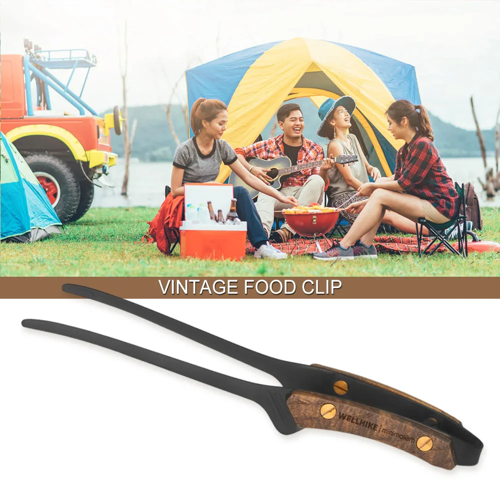 BBQ Grill Barbecue Tong Stainl - Camping Cooking Lightweight ulasan dan harga