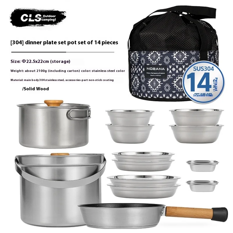 CLS&NOBANA Newset Outdoor Camp - Camping Cooking Pack ulasan dan harga