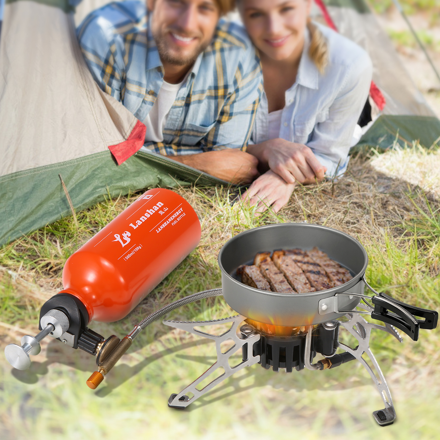 Lixada Outdoor Camping Multi F - Camping Cooking Fuel ulasan dan harga