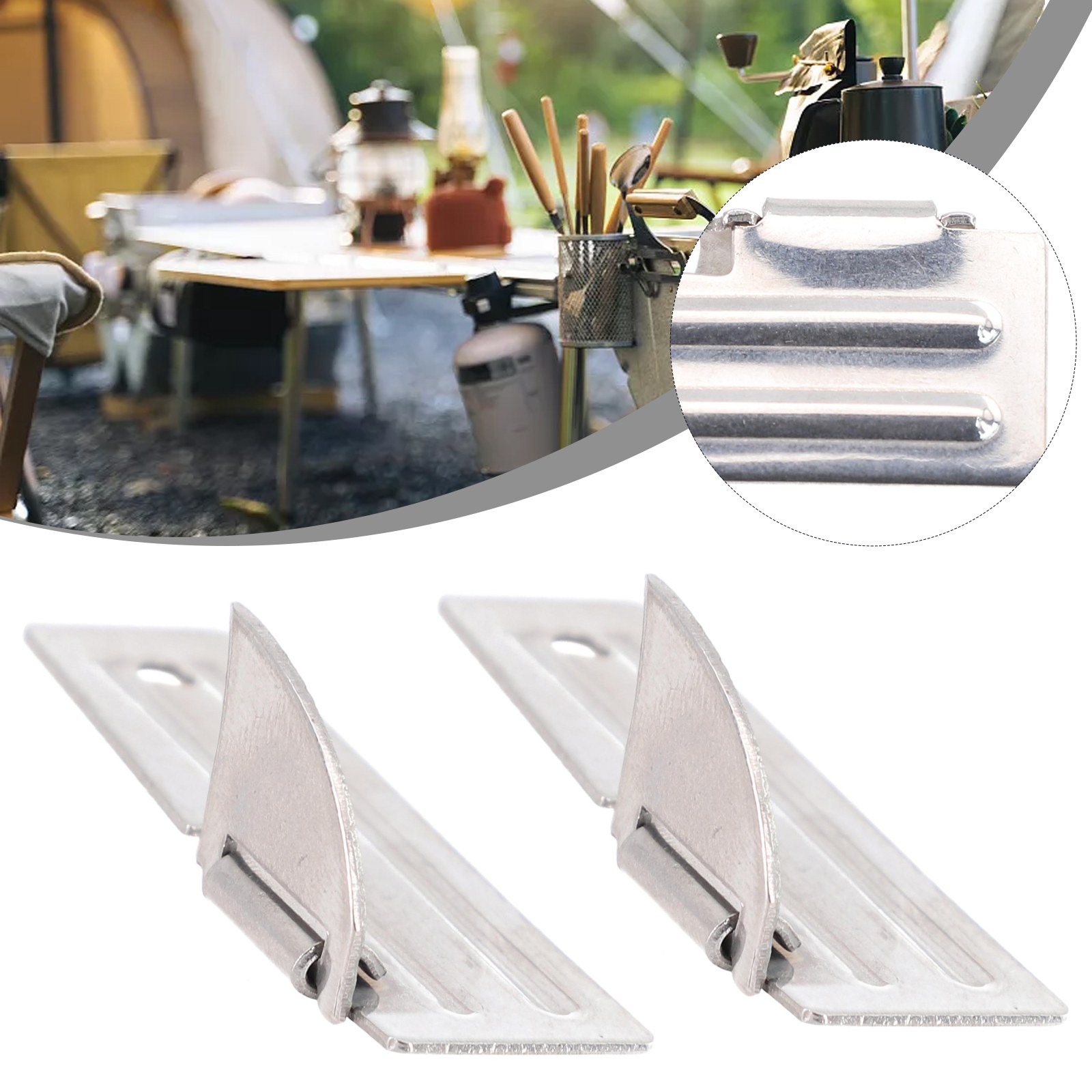 2pcs Stainless Steel Mini Fold - Camping Cooking Can ulasan dan harga