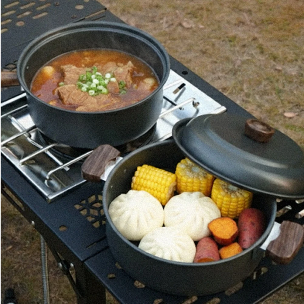 3L Camping Cooking Pot Set Alu - Camping Cooking Utensil Set ulasan dan harga