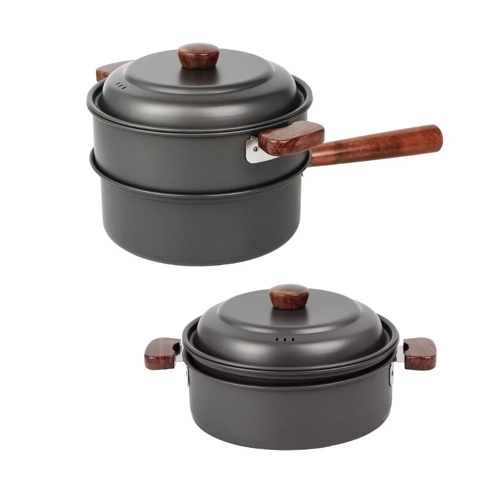 3L Camping Cooking Pot Set Alu - Camping Cooking Utensil Set ulasan dan harga