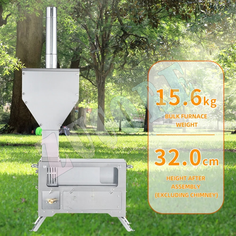 Portable Outdoor Fire Wood Hea - Camping Cooking Fire Stove ulasan dan harga