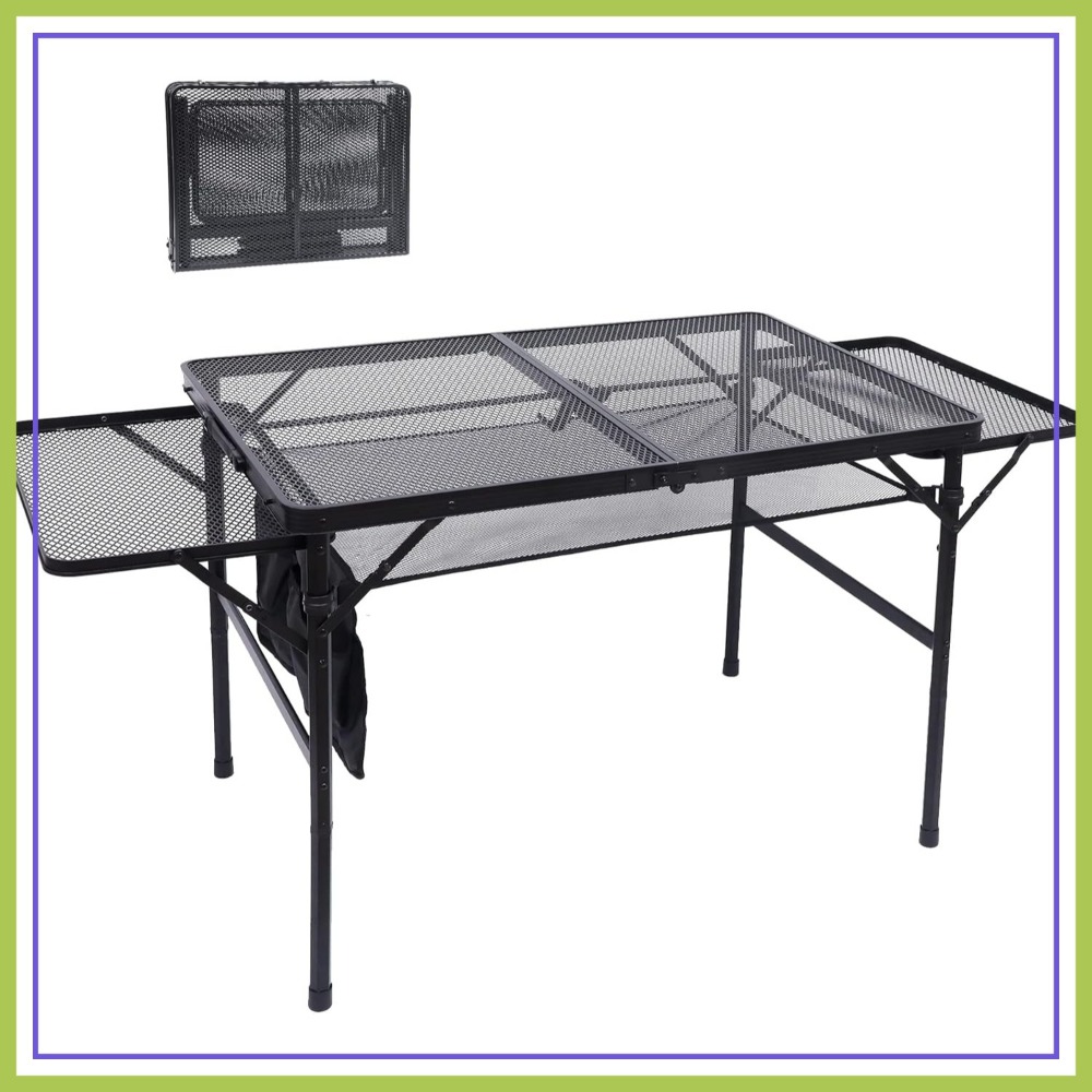 Folding Grill Table, Camping T - Camp Grill Portable Folding ulasan dan harga