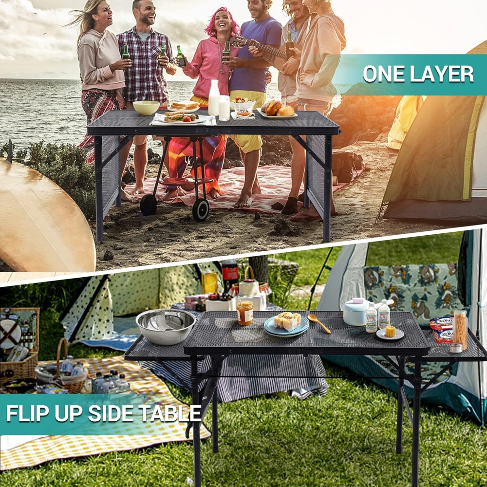 Folding Grill Table, Camping T - Camp Grill Portable Folding ulasan dan harga