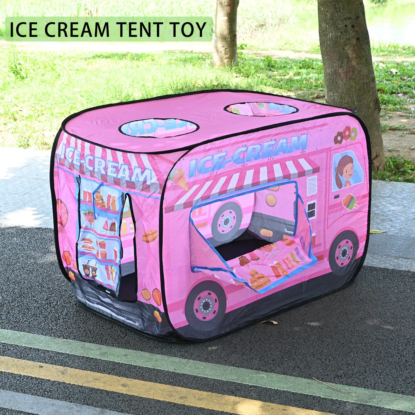 Pink Ice Cream Desserts, Car G - Campfire Cooking In Another World ulasan dan harga