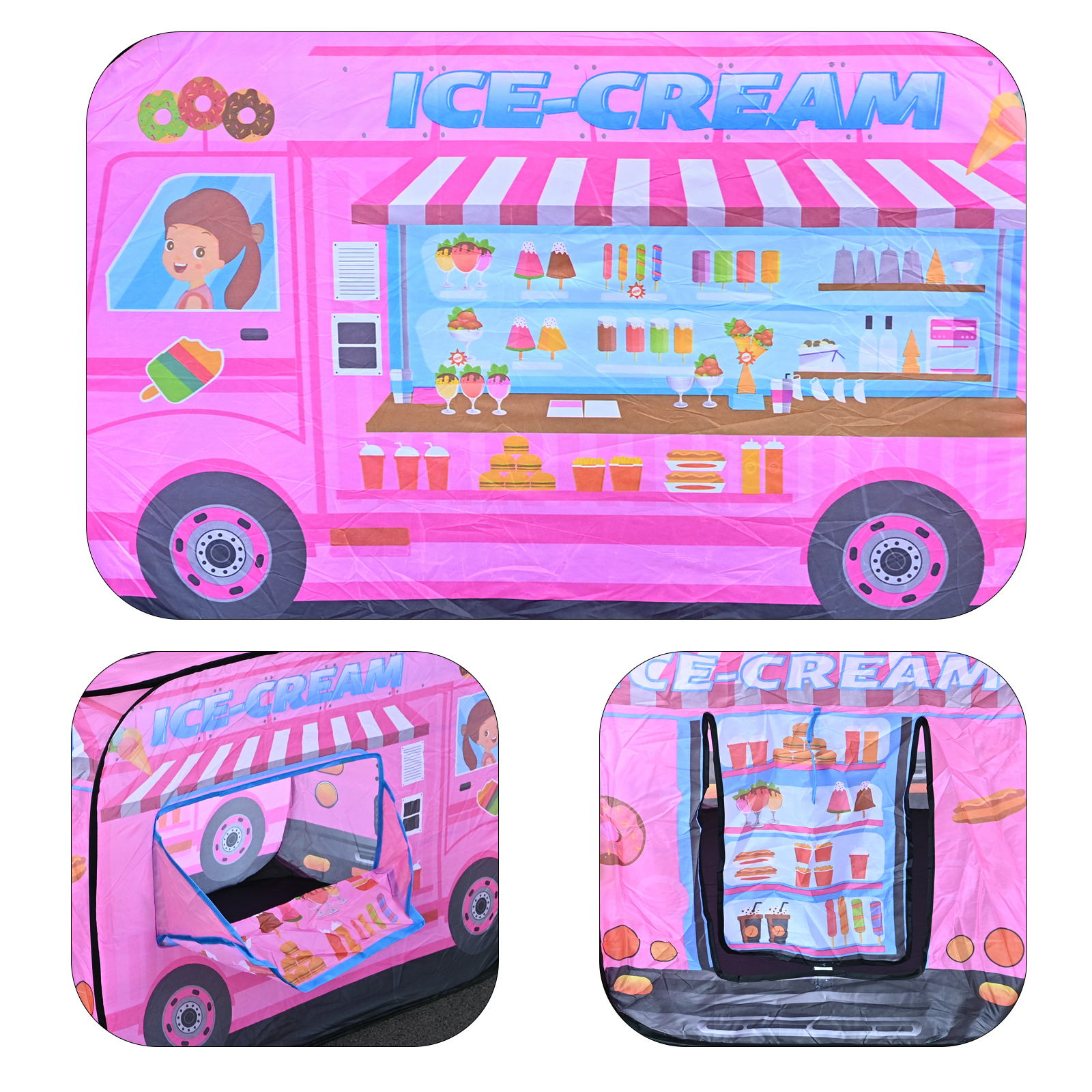 Pink Ice Cream Desserts, Car G - Campfire Cooking In Another World ulasan dan harga