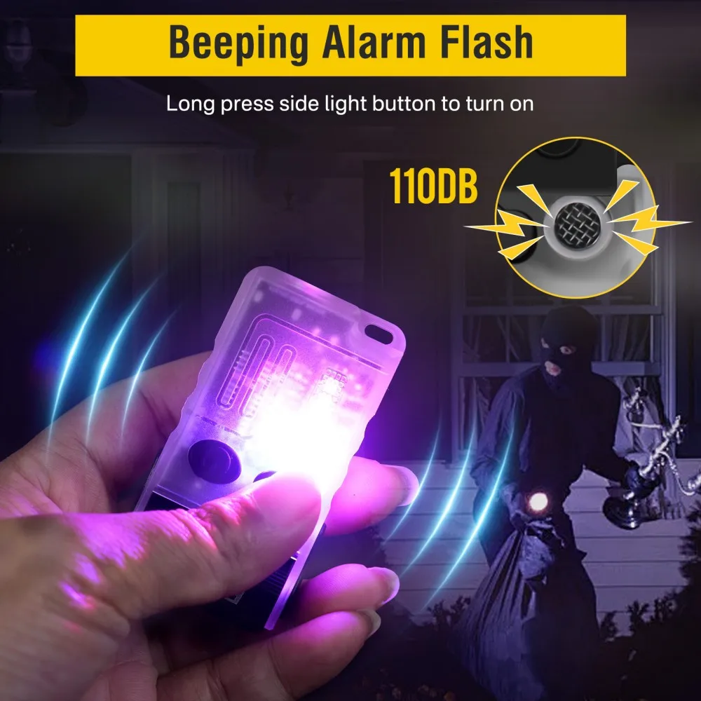 BORUiT V20 Buzzer EDC LED Keyc - Camping Cooking Fish ulasan dan harga