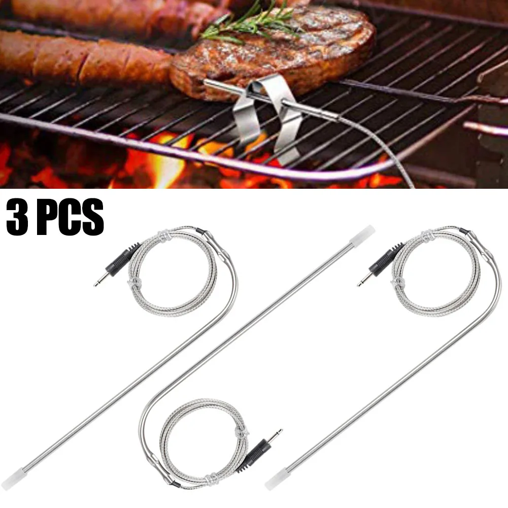 3pcs Oven Oven Temperature Det - Meat Thermometer Camp ulasan dan harga