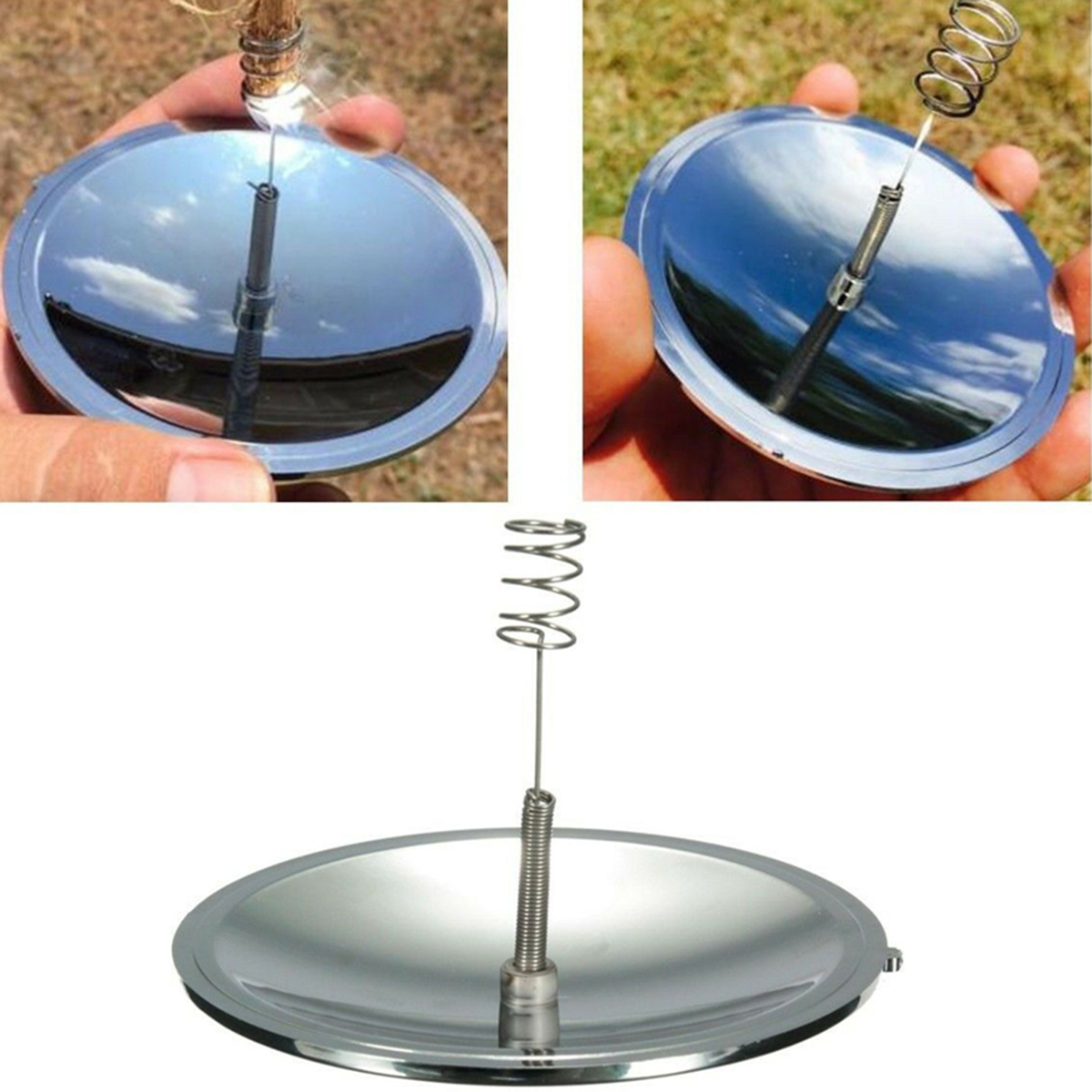 Solar Lighter Outdoor Fire Ign - Camping Cooking Utensil Set ulasan dan harga
