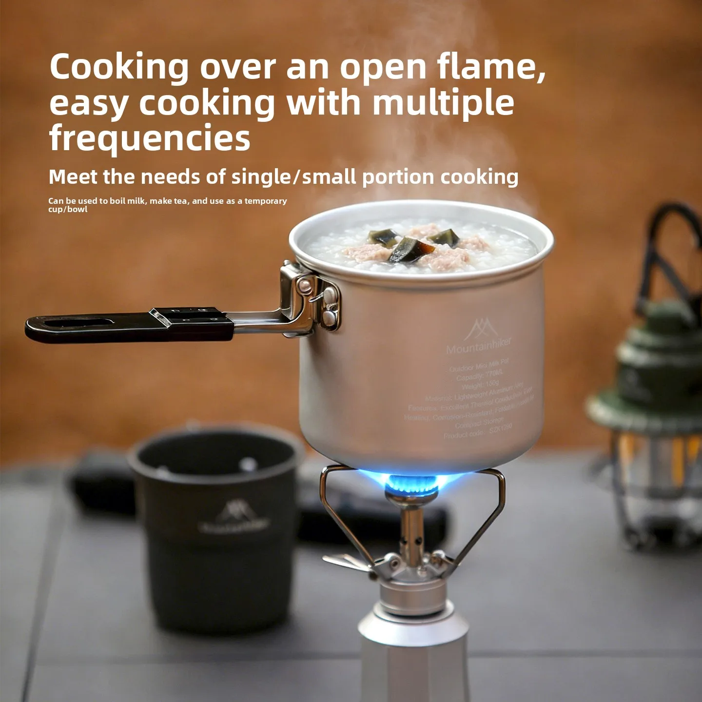 MOUNTAINHIKER Upgrade Milk Pot - Camping Cooking Lightweight ulasan dan harga