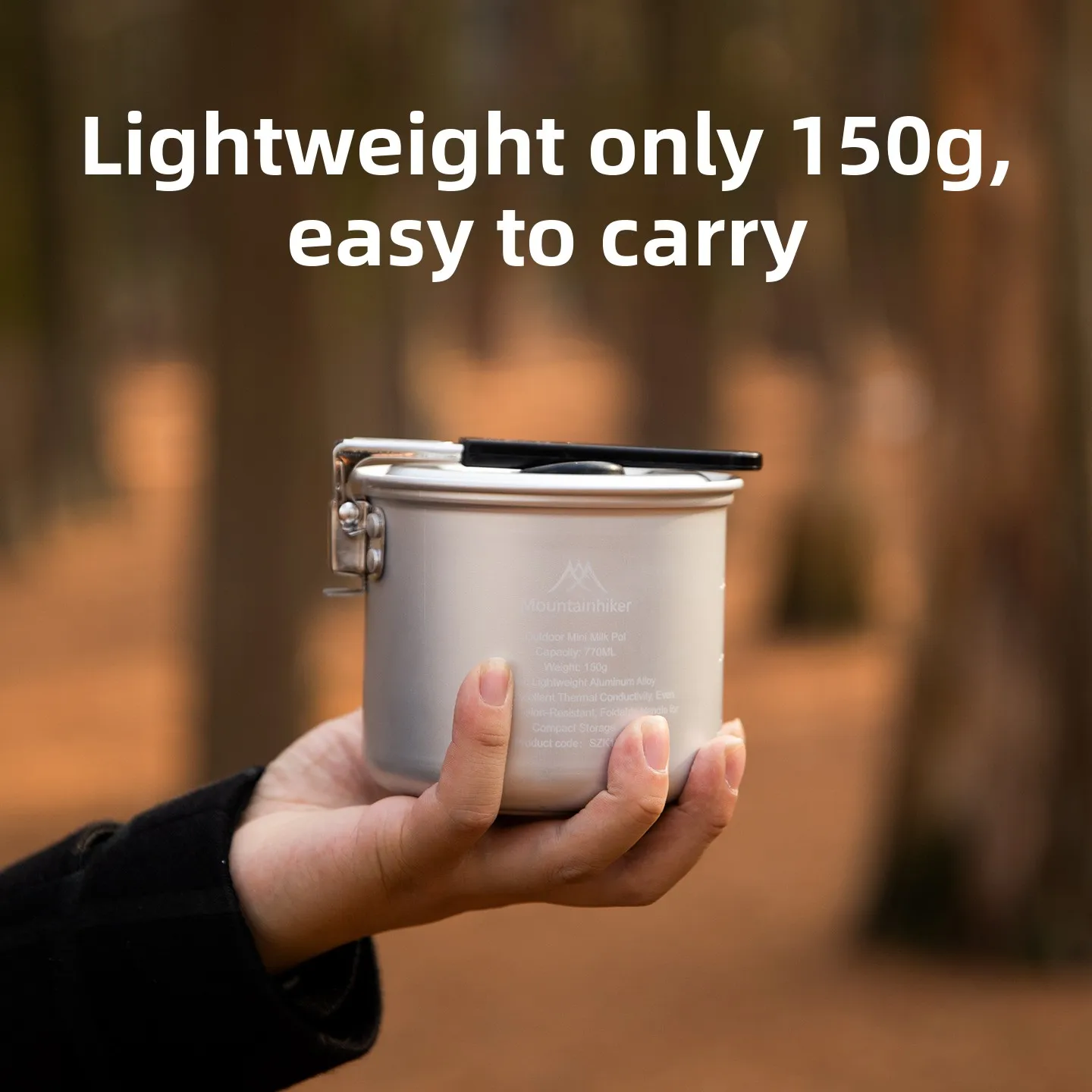 MOUNTAINHIKER Upgrade Milk Pot - Camping Cooking Lightweight ulasan dan harga