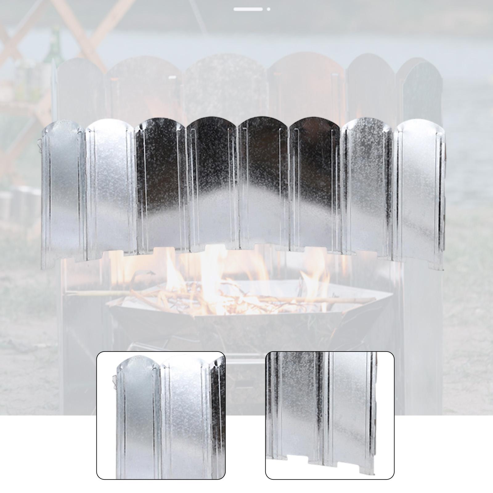 Portable Camping Stove Windscr - Camping Cooking Wind Blocker ulasan dan harga