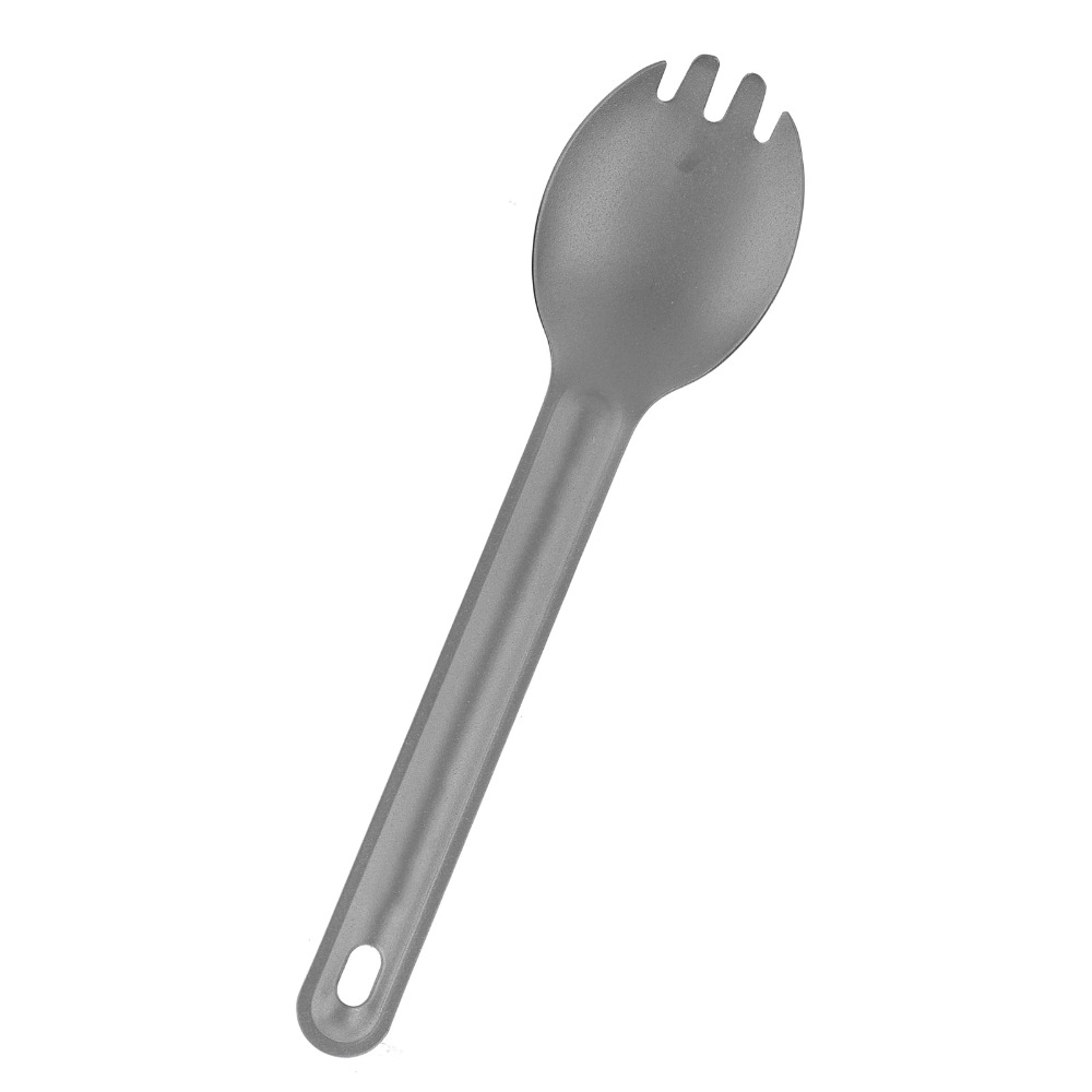 3 Pcs/Set Lightweight Titanium - Camp Spork Set ulasan dan harga
