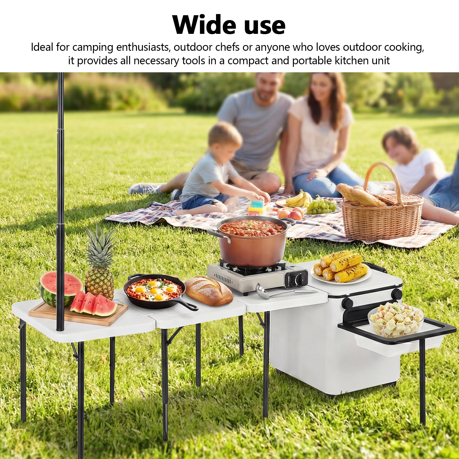 Rolling Master Cook Station wi - Camping Cooking Roll ulasan dan harga