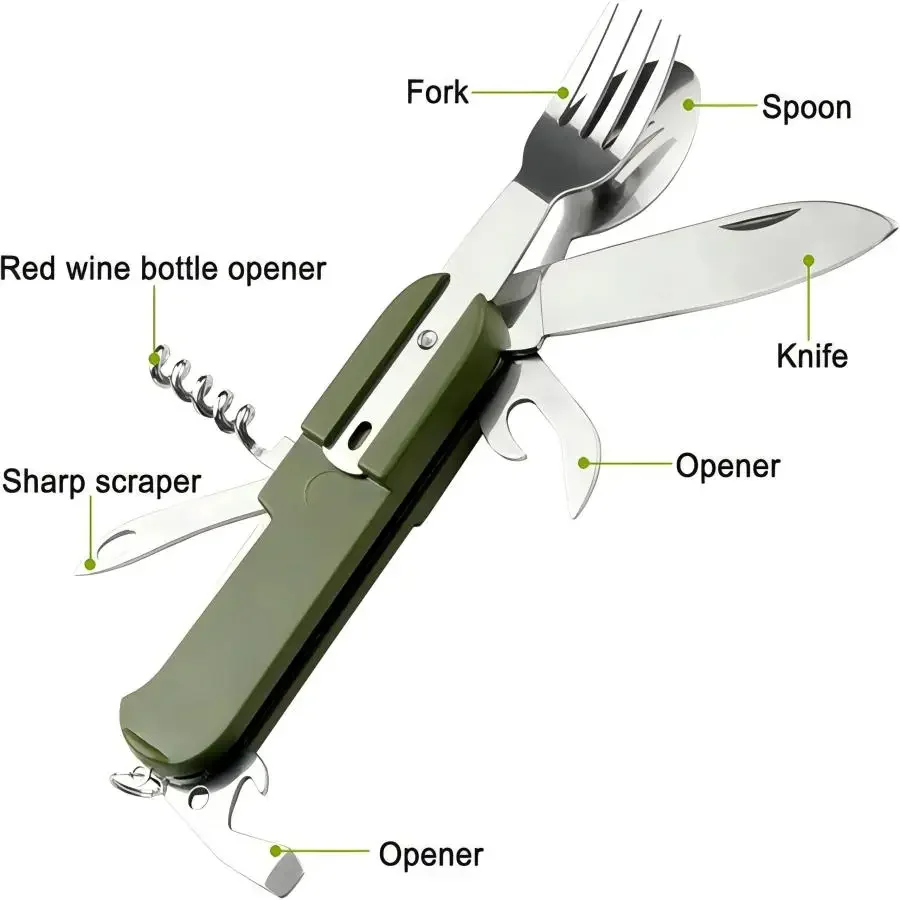 Camping Gear Portable Portable - Camping Cooking Utensil Set ulasan dan harga