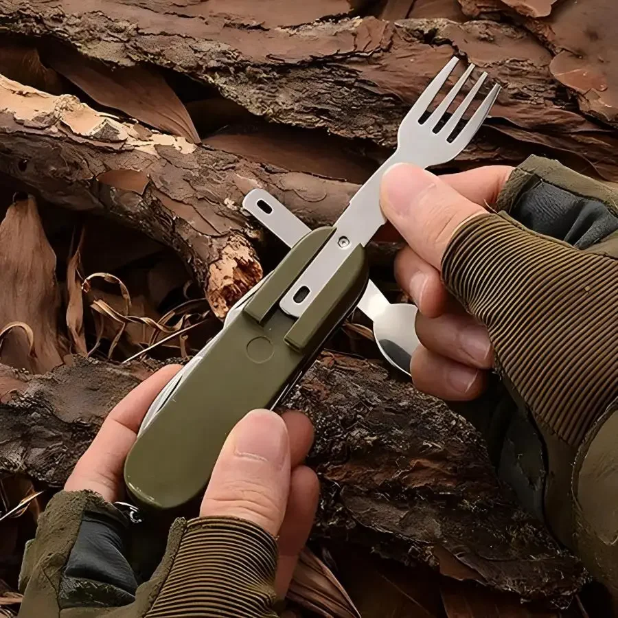 Camping Gear Portable Portable - Camping Cooking Utensil Set ulasan dan harga