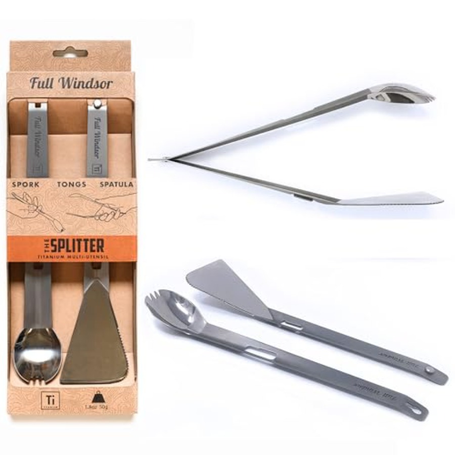 - The Splitter Titanium Multi- - Camp Spork Set ulasan dan harga