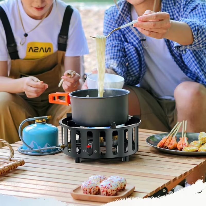 High-Power 7-Core 21000W Porta - Camping Cooking Fire Stove ulasan dan harga