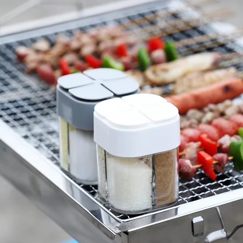 4 in 1 Plastic Dispenser Campi - Camping Cooking Utensil Set ulasan dan harga