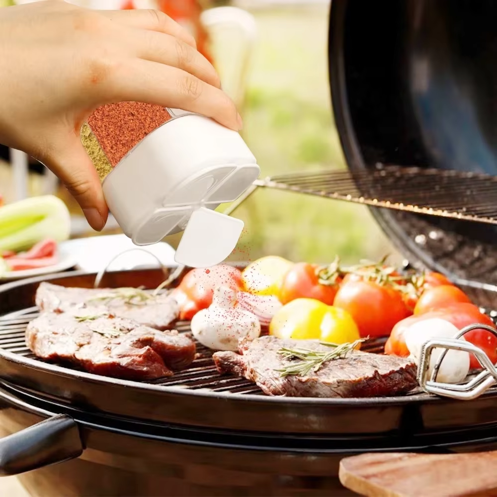 4 in 1 Plastic Dispenser Campi - Camping Cooking Utensil Set ulasan dan harga