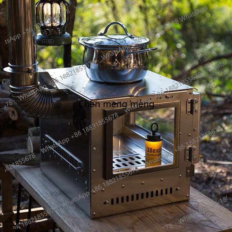 a38 Outdoor Wood Stove Tent He - Campfire Cooking In Another World ulasan dan harga