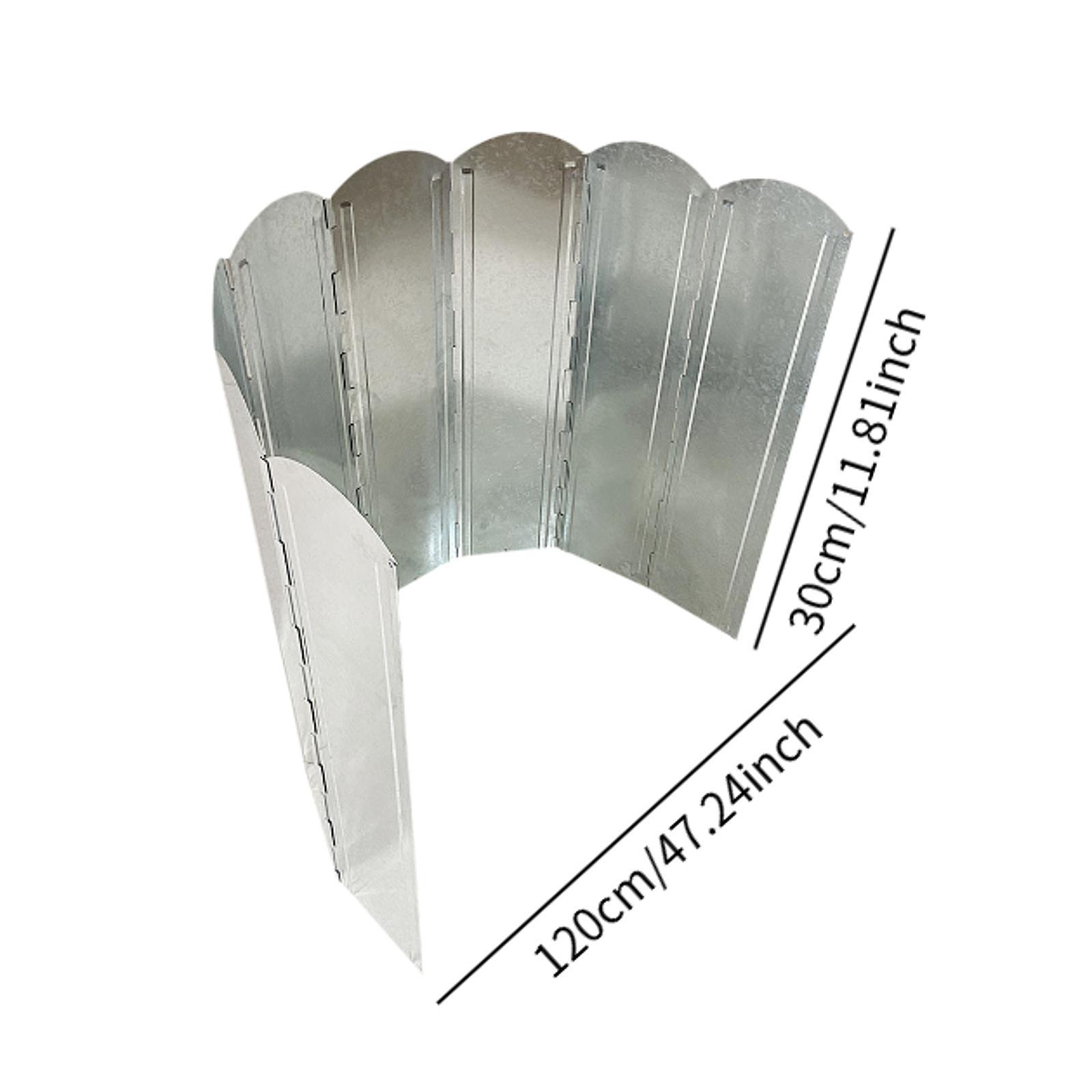 Portable Foldable Stove Windsh - Camping Cooking Wind Blocker ulasan dan harga