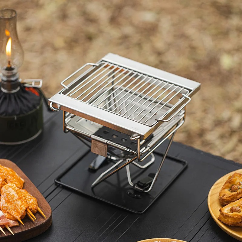 Outdoor Camping Folding Grill  - Camp Grill Portable Folding ulasan dan harga