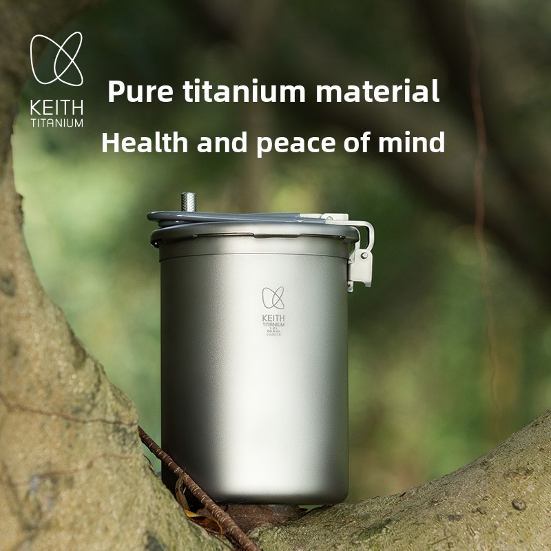 Keith Pure Titanium Outdoor Pr - Camping Cooking Lightweight ulasan dan harga