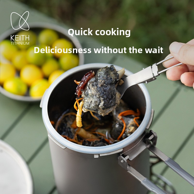 Keith Pure Titanium Outdoor Pr - Camping Cooking Lightweight ulasan dan harga