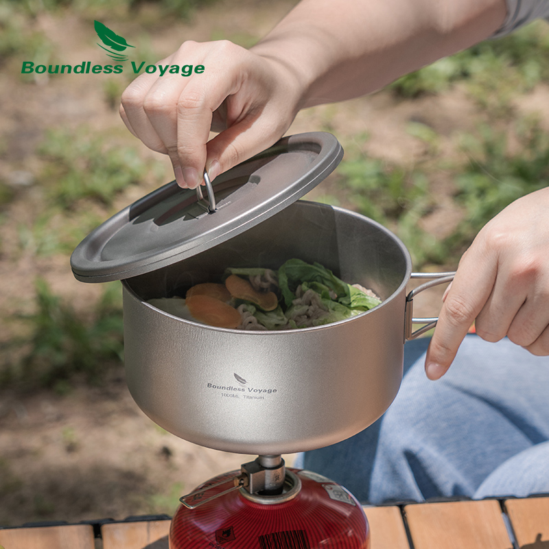 Boundless Voyage Titanium Camp - Camping Cooking Lightweight ulasan dan harga