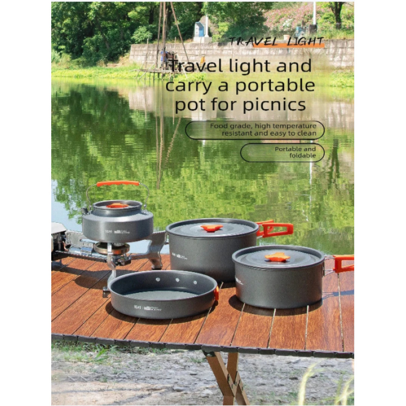10 Pack Non Stick Camping Cook - Camping Cooking Pack ulasan dan harga