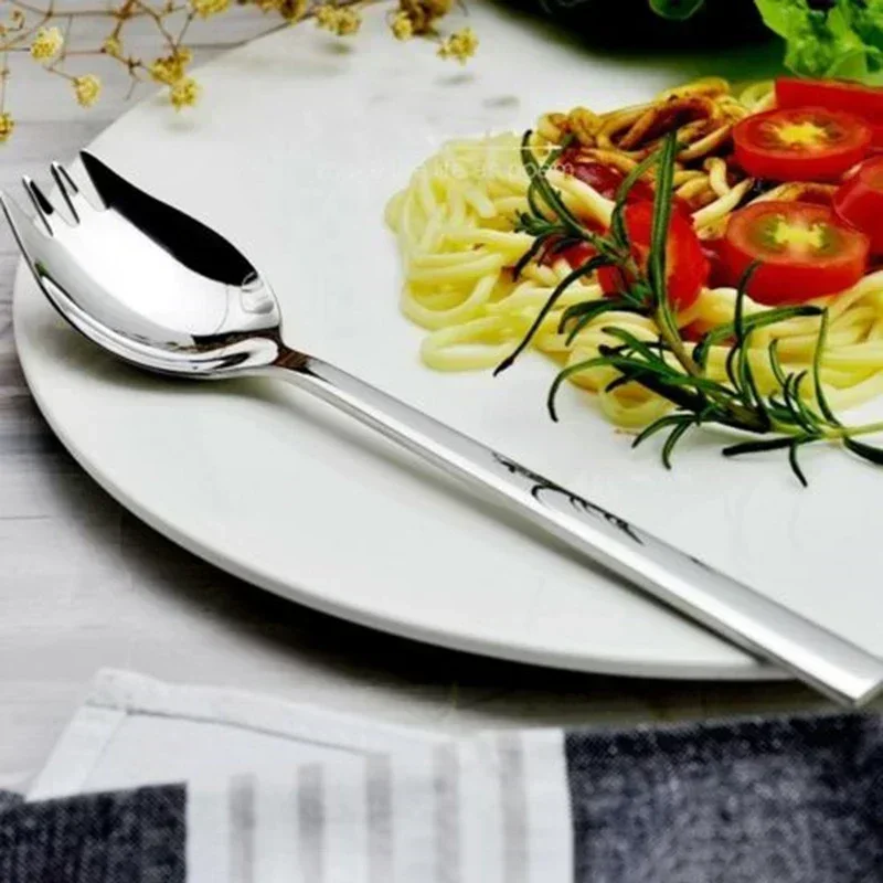 5pcs Spork Set Soup Spoon Tabl - Camp Spork Set ulasan dan harga