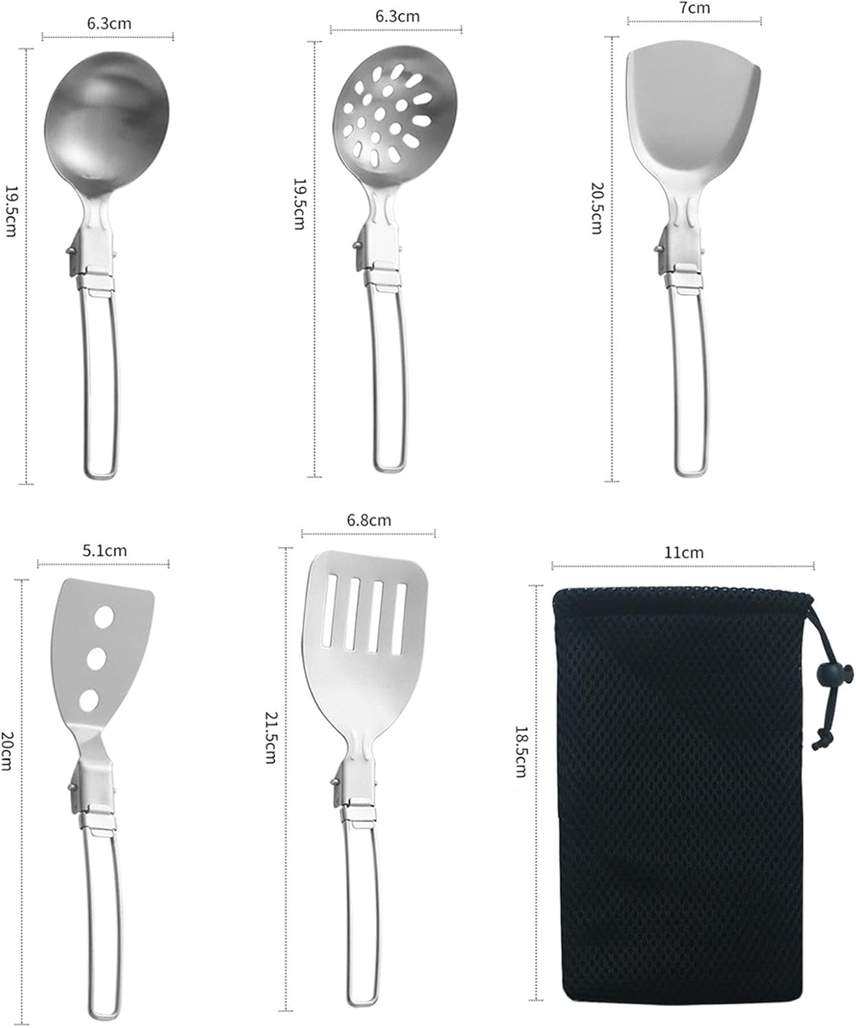Folding Spatula Spoon Shovel F - Camping Cooking Pack ulasan dan harga