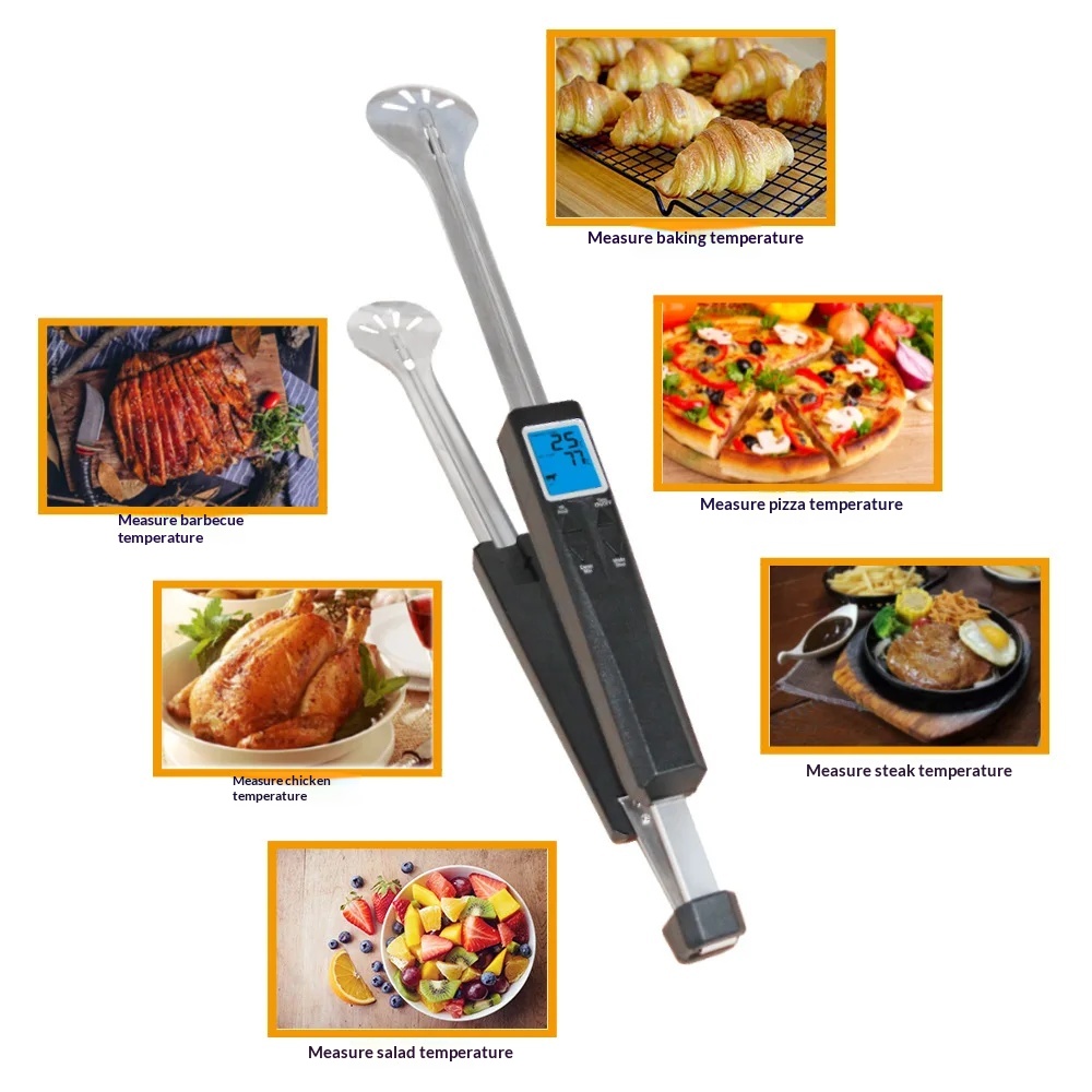 Claw Type Instant Read Thermom - Meat Thermometer Camp ulasan dan harga