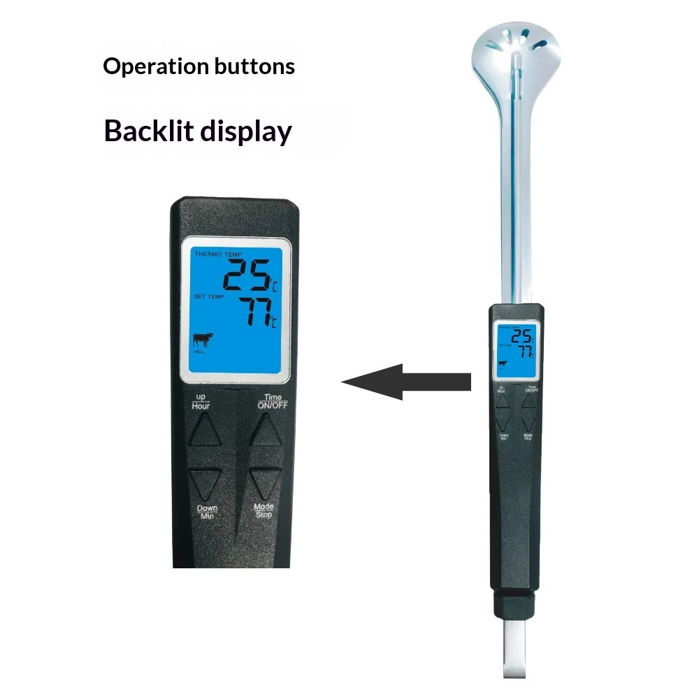 Claw Type Instant Read Thermom - Meat Thermometer Camp ulasan dan harga