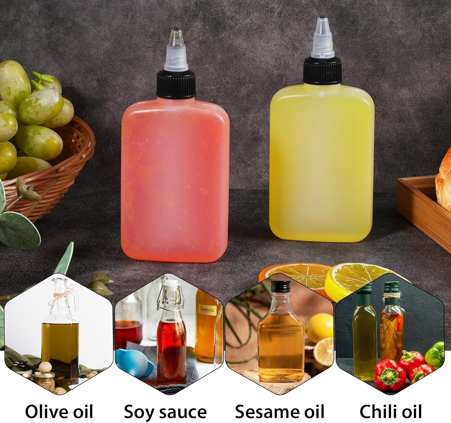 4oz Squeeze Oil Dispenser Bott - Camping Cooking Pack ulasan dan harga