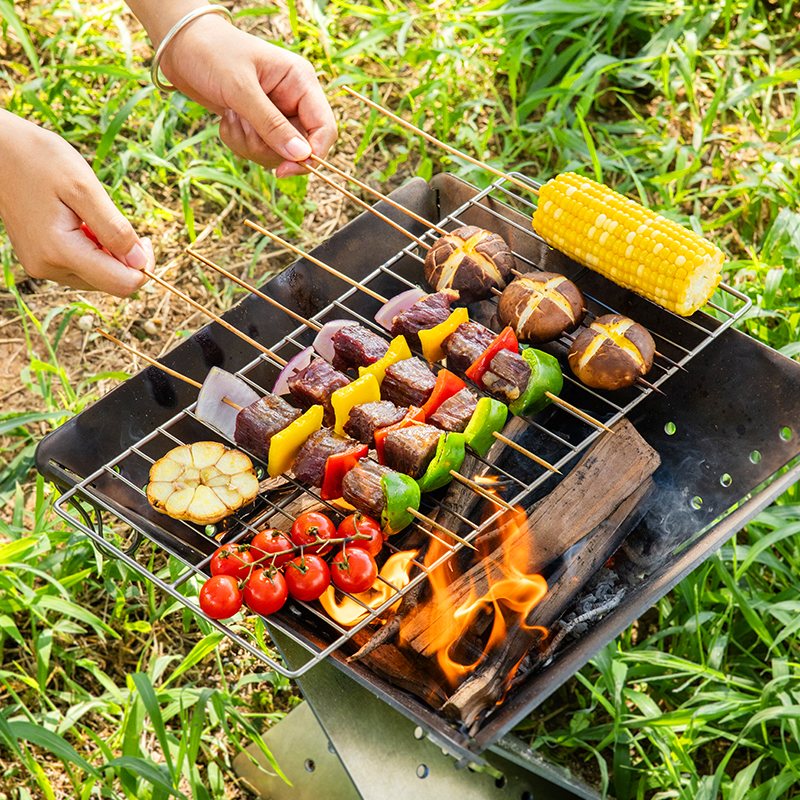 KEITH Pure Titanium Barbecue G - Camping Cooking Lightweight ulasan dan harga