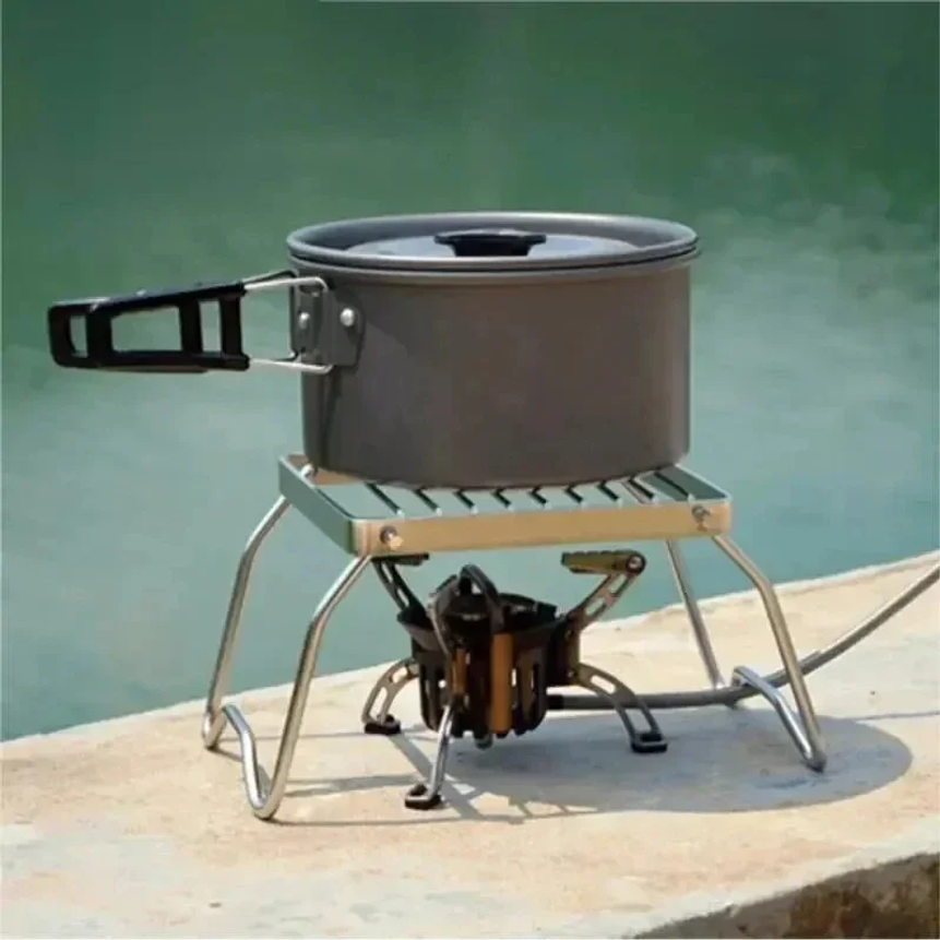 Outdoor Stainless Steel Stove  - Camping Cooking Utensil Set ulasan dan harga