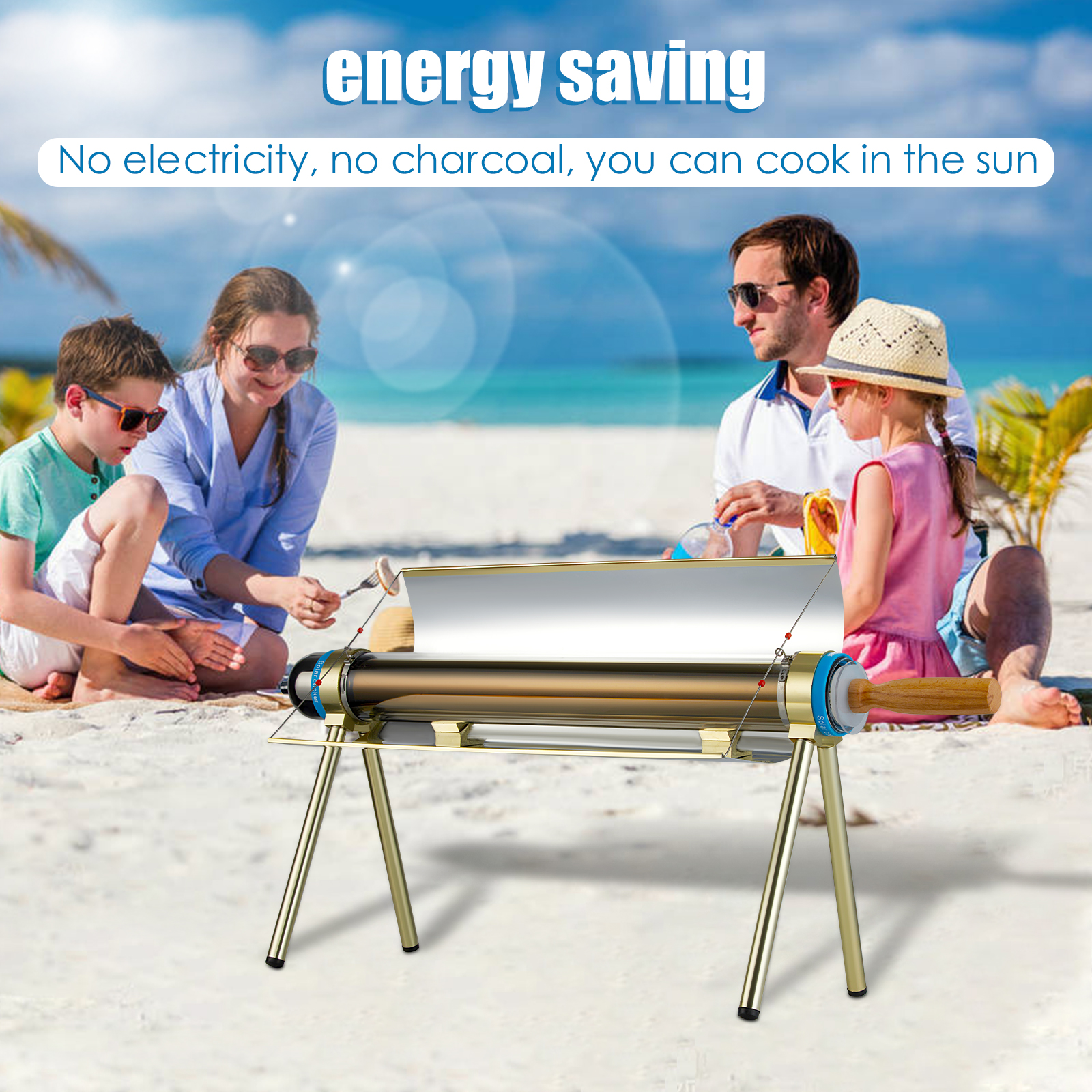 Portable Solar Camping Grill C - Solar Oven Camp ulasan dan harga