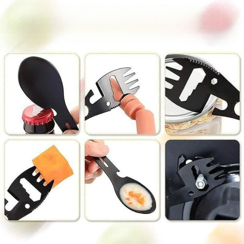 Camping Spork 10 in 1 Outdoor  - Camp Spork Set ulasan dan harga