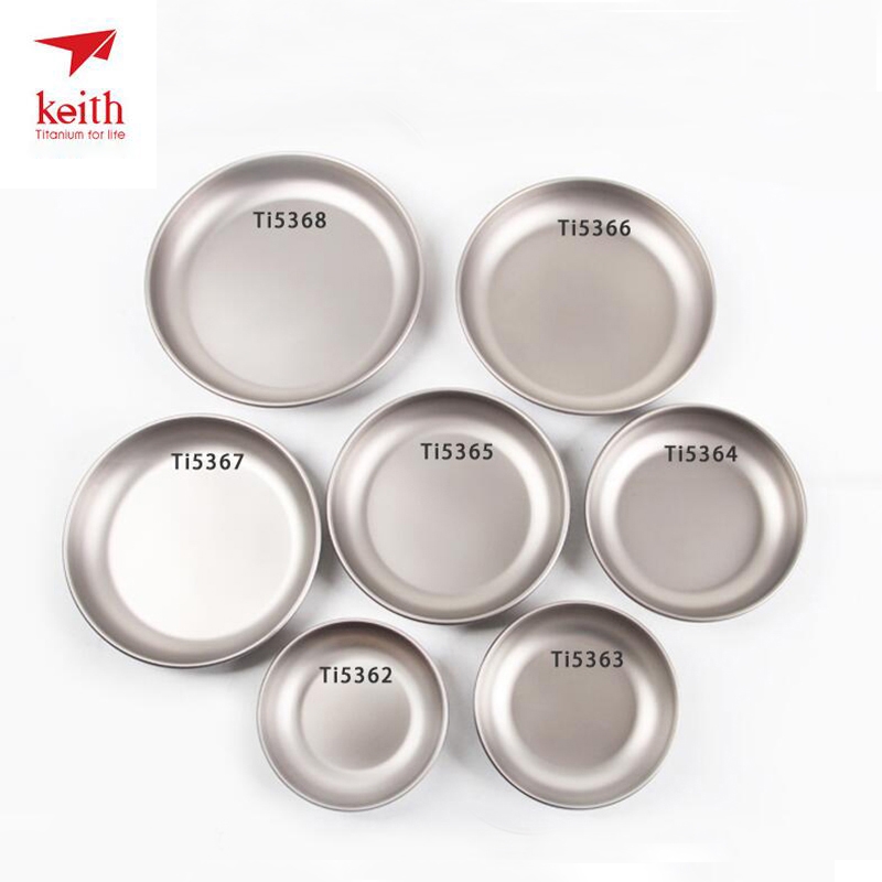 Keith Titanium Plate Sets Camp - Camping Cooking Pack ulasan dan harga