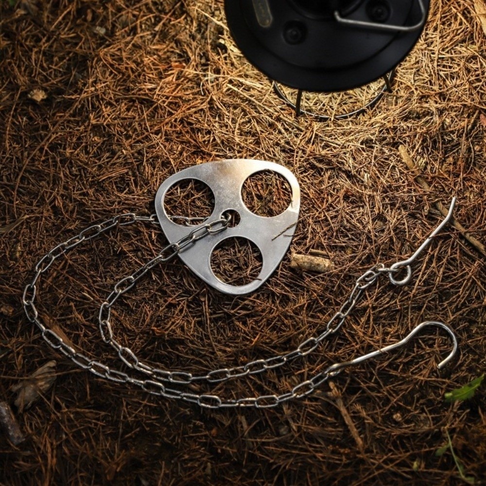 Aluminum Alloy Camping Tripod  - Camping Cooking One Pot ulasan dan harga